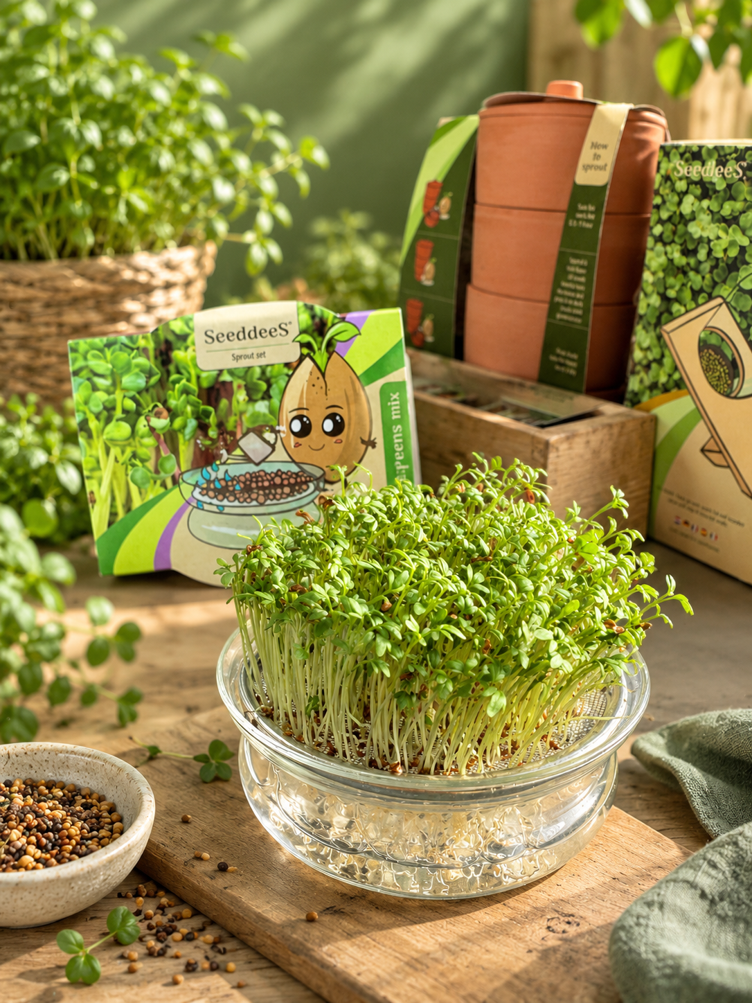 Microgreens vs. Sprossen: Was ist der Unterschied?